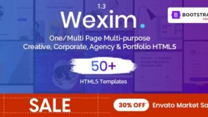 Wexim (v1.3) One Page Parallax