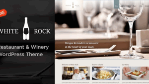 White Rock v3.9 Restaurant & Winery Theme