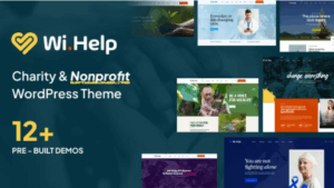WiHelp (v2.0.0) Nonprofit Charity WordPress Theme