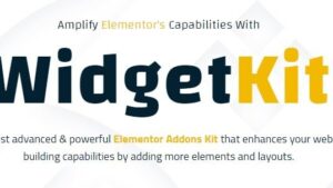 WidgetKit Pro v1.13.1 Huge Collection of Pro Quality Element For Elementor