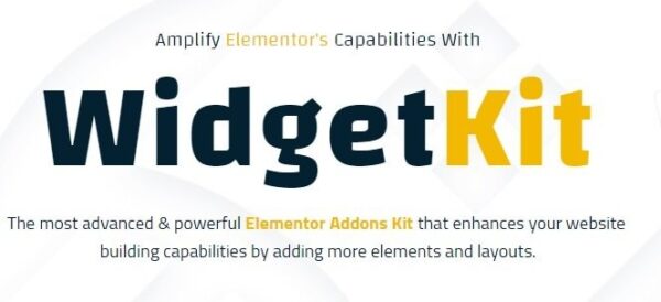 WidgetKit Pro v1.13.1 Huge Collection of Pro Quality Element For Elementor