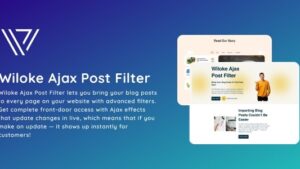 Wiloke Ajax Post Filter v1.0
