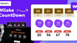 Wiloke Countdown Timer for Elementor v1.0.21