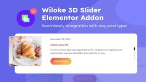 Wiloke Posts Slider for Elementor v1.0.0