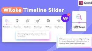 Wiloke Timeline Slider for Elementor v1.1.0