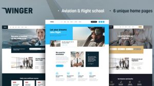 [Activated*] Winger v1.0.16 - Aviation & Flight School WordPress Theme