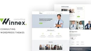 Winnex (v1.3.6) Business Consulting WordPress Themes