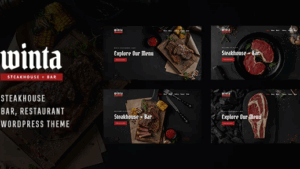 Winta v1.0.0 Steakhouse Restaurant WordPress Theme