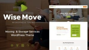 Wise Move (v1.1.15) Relocation and Storage Services WordPress Theme