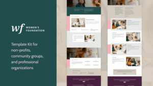 Women’s Foundation | Non-Profit WordPress Elementor Template Kit