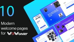 Wonderful v1.4.2 The Ultimate Welcome Page Themes For WoWonder