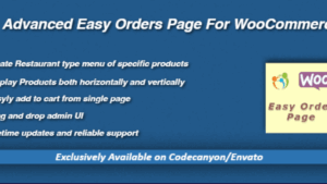WooCommerce Advanced Easy Orders Page v1.0.0 [By WooMatrix]