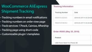 WooCommerce AliExpress Shipment Tracking v1.1.11