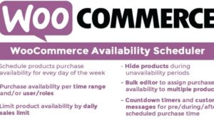 WooCommerce Availability Scheduler v12.6