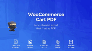 WooCommerce Cart PDF (v1.2.1)
