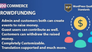 WooCommerce Crowdfunding v1.1.0