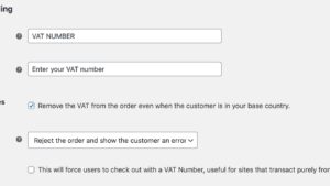 WooCommerce EU VAT Number (v3.0.0)