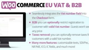 WooCommerce Eu Vat & B2B v13.0 [Activated]