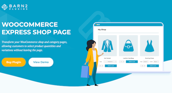 Express Shop Page for WooCommerce v1.0.6 Barn2 Media