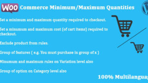WooCommerce - Minimum/Maximum Quantities v2.1.5