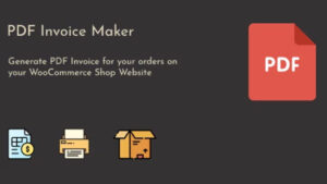 WooCommerce PDF Invoice Maker v1.0.9