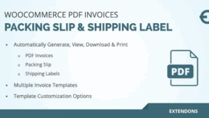 WooCommerce PDF Invoice, Packing Slip & Shipping Label v1.0.3