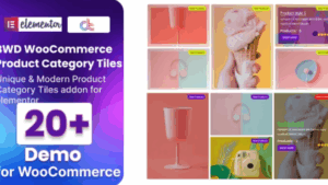 WooCommerce Product Category Tiles For Elementor v1.0