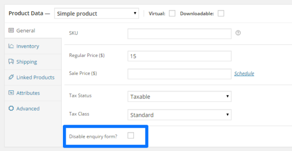 WooCommerce Product Enquiry Form v1.2.24