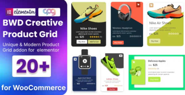 WooCommerce Product Grid for elementor v2.6