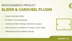 WooCommerce Product Slider & Carousel Plugin v1.1.5