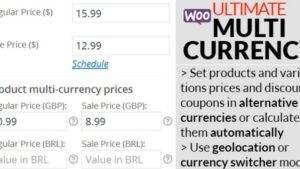WooCommerce Ultimate Multi Currency Suite v1.12.1