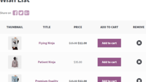 WooCommerce Wishlists v2.3.5