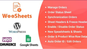 WooCommerce Google Spreadsheet Addon v9.2.0 (Import / Export) (WooSheets)