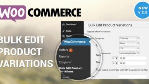 Woocommerce Bulk Edit Variable Products & Prices v2.7