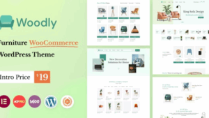 Woodly v1.3 Animated Furniture WooCommerce Theme