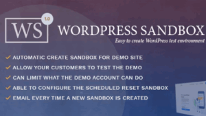WordPress Sandbox v1.0.3 Easy To Create a Test Environment