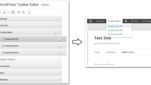 v1.5.1 WordPress Toolbar Editor Pro Addon
