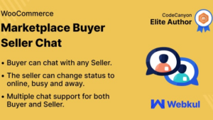 WordPress WooCommerce Marketplace Buyer Seller Chat Plugin v3.0.0