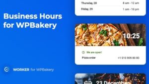 Worker v1.1.2 Business Hours for WPBakery