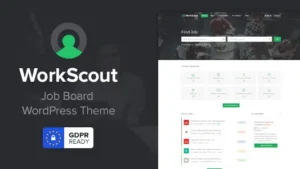 WorkScout v4.1.10 [Activated] - Job Board WordPress Theme