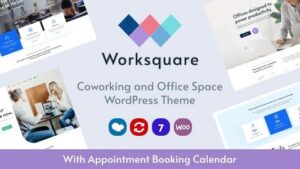 Worksquare (v1.25) Coworking and Office Space WordPress Theme