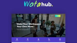 WotaHub (v1.2.2) Coworking Space WordPress Theme #