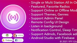 XRadio v4.6 Best Radio Template For Android