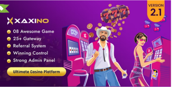 Xaxino (v3.4) Ultimate Casino Platform [Activated]