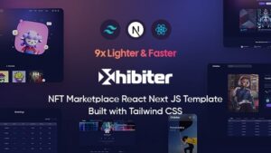 Xhibiter (v2.2) NFT Marketplace React NextJS Template