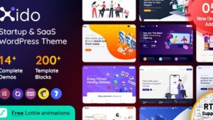 Xido (v4.0) Startup and SaaS WordPress theme