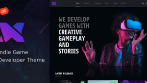 Xion v2.0 - Indie Game Developer Theme