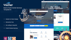 Yachter - Boat & Yacht Charter Services Template Kit