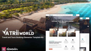 Yatriiworld – Travel & Tours Booking Elementor Template Kit