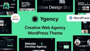 Ygency (v1.2.9) Web Design Agency WordPress Theme [Activated]